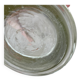 Biot France glass pot with lid