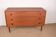 Danish teak chest of drawers or small sideboard, 3 large drawers, 1960.