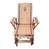 Rattan lounge chair