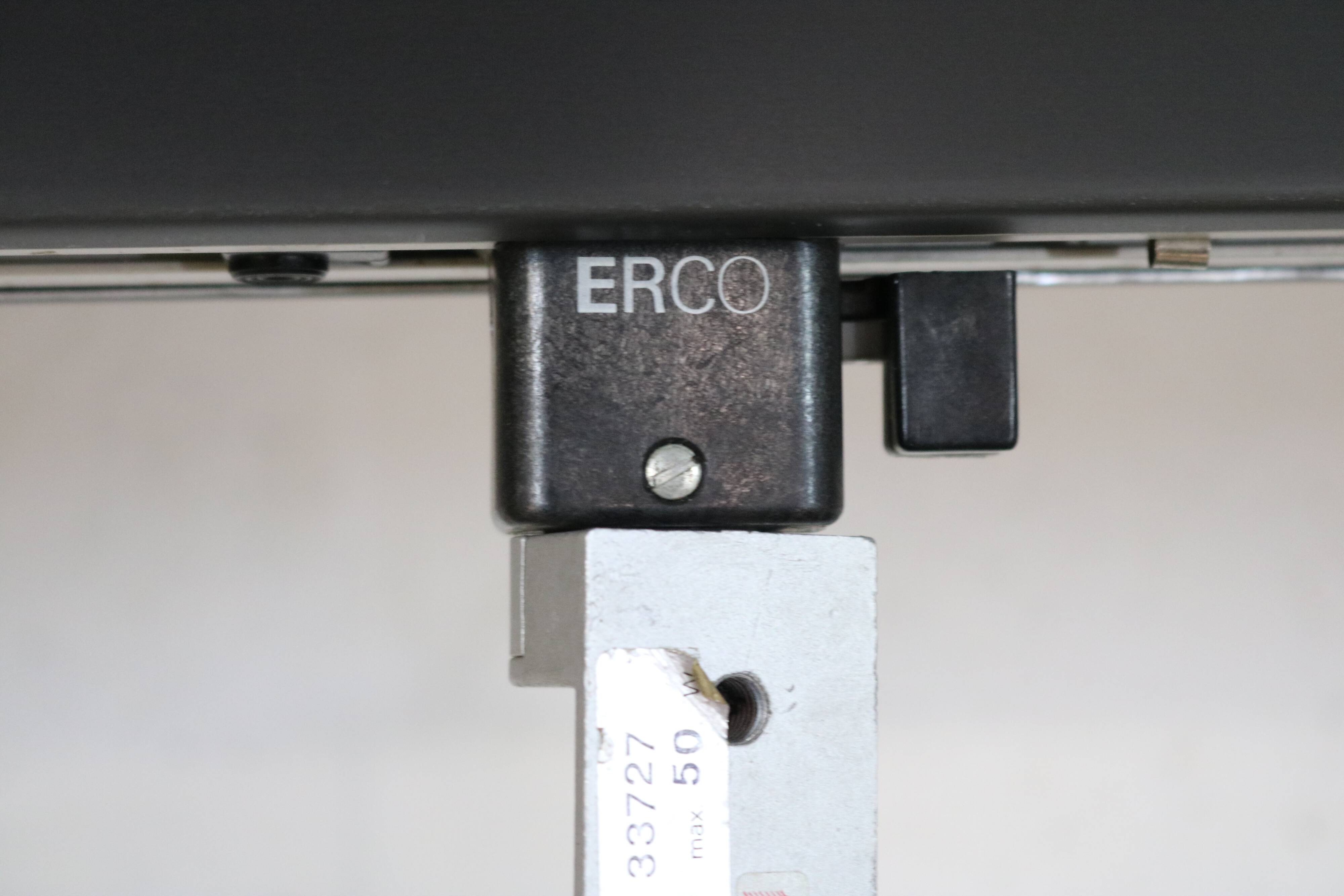 Set of 3 roger tallon vintage erco halogen spots - rare model 33727 - 1975