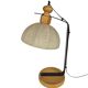 Lampe Massive - Fabriqué en Belgique - bois - métal - textiles - années 80