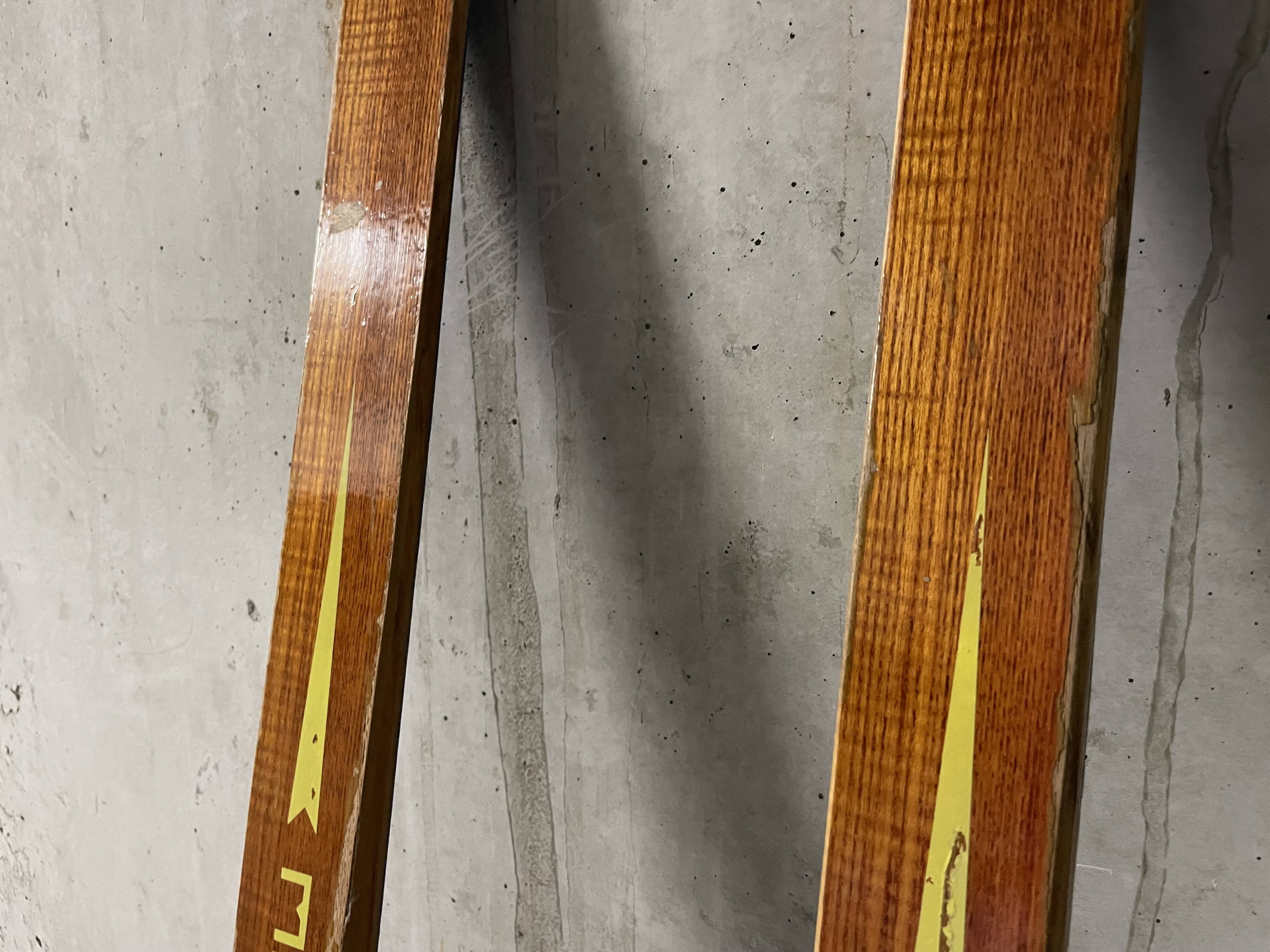 Skis en bois
