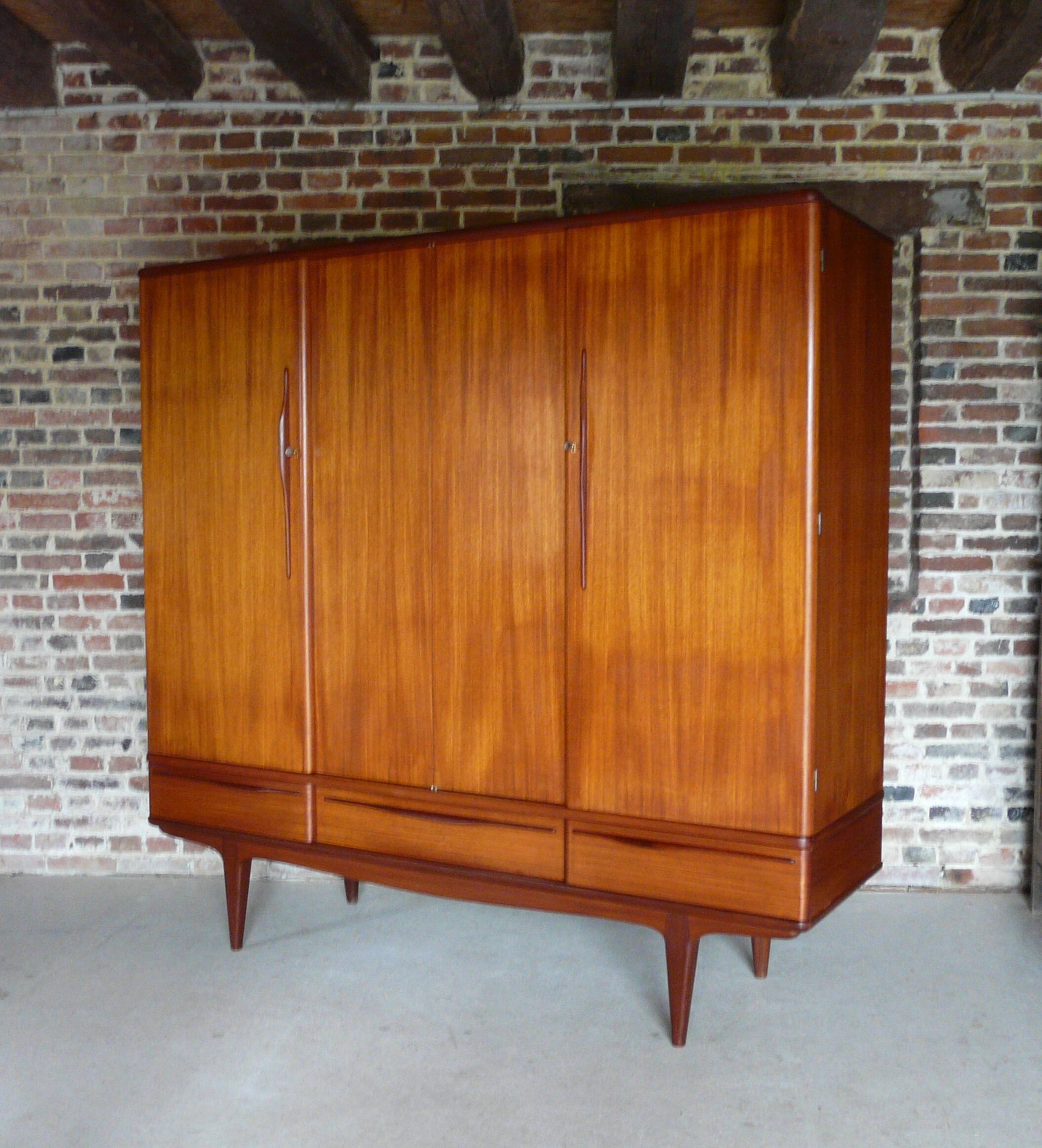 Scandinavian teak wardrobe