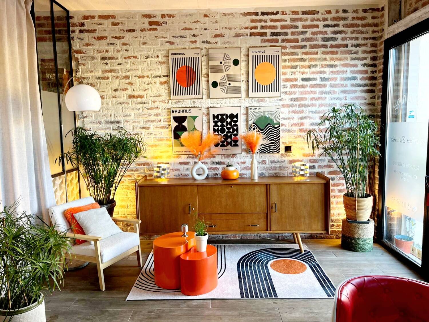 Vintage Scandinavian sideboard