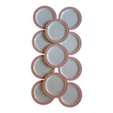 Boch dessert plate set