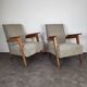 2 restored Scandinavian armchairs, 1960