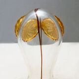 Carlo Moretti Murano owl sculpture unique piece 1960s