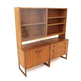 "Double" teak Scandinavian chest of drawers, Möbel-IKEA, Sweden, 1960