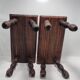 Pair of footrest stools