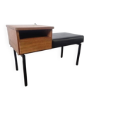 Vintage wooden bench / telephone bench / console