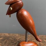 Teak bird bottle opener 1960s
