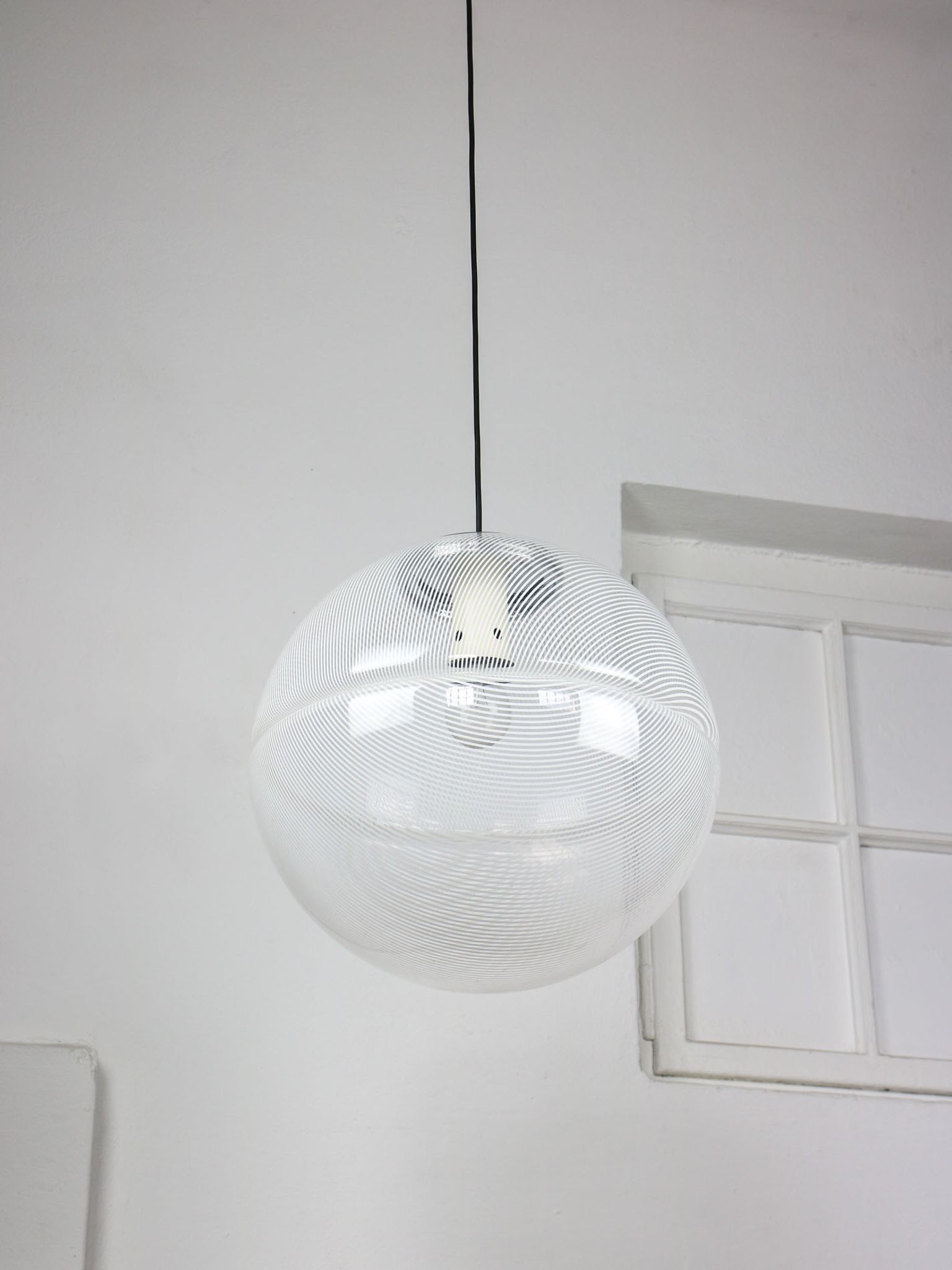 Suspension Space Age Sfera par iGuzzini, années 1970