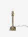 Brass column lamp