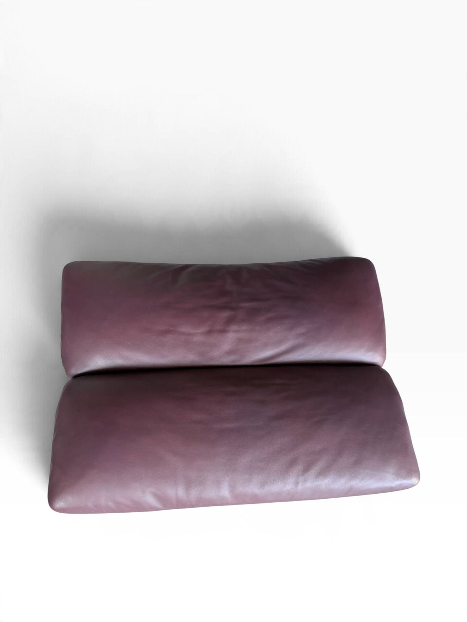 fauteuil en cuir de Sede DS-2030 avec repose-pieds