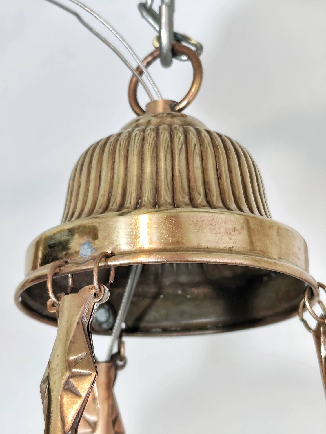 "Art Nouveau" ceiling lamp. Spain, 1930s.
