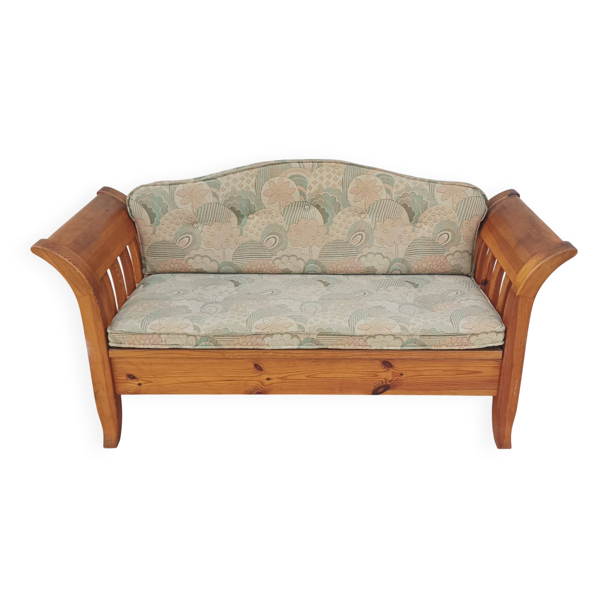 Vintage pine bench