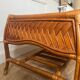 Bamboo and rattan coffee table