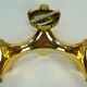 cosack gemini space age CEILING LIGHT - gold-colored - sputnik - 1970s