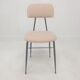 Set of 4 Italian Metal Dining Chairs, 1960's