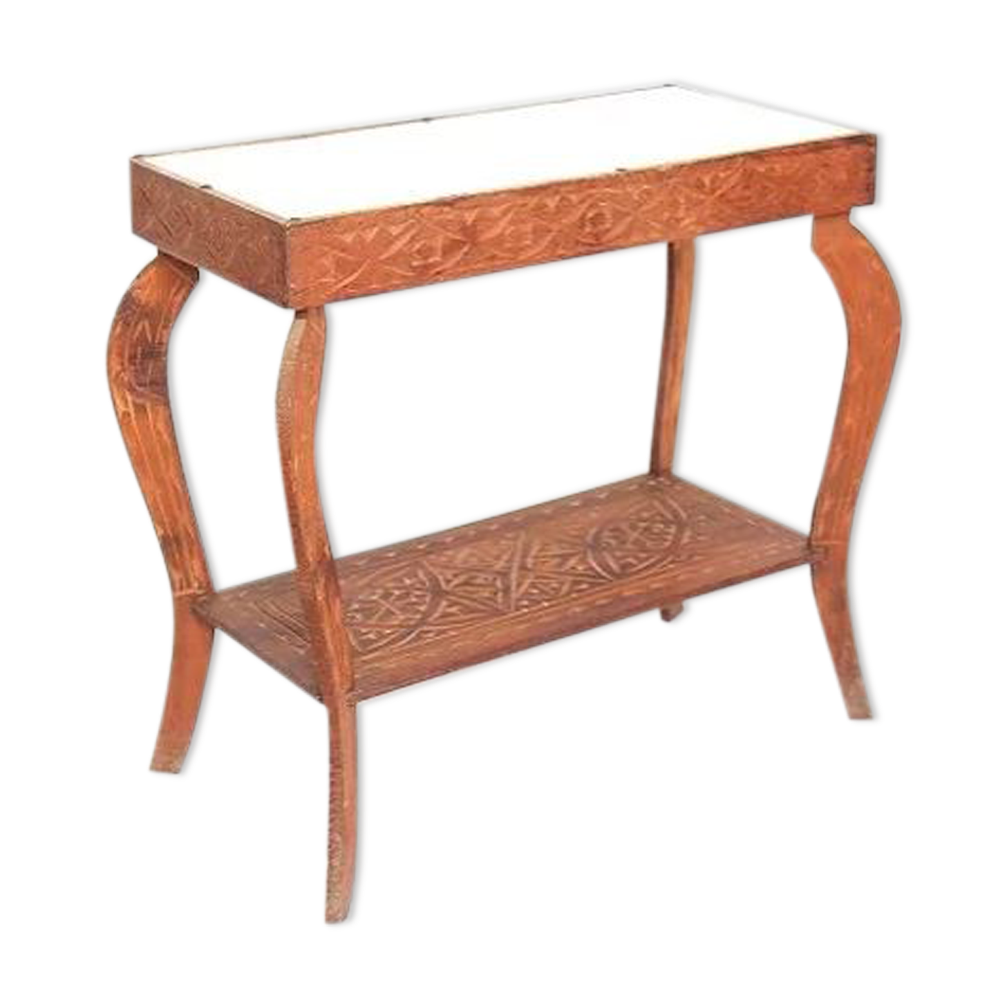 Small wooden console