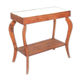 Small wooden console