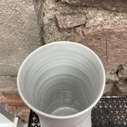 Porcelain biscuit vase