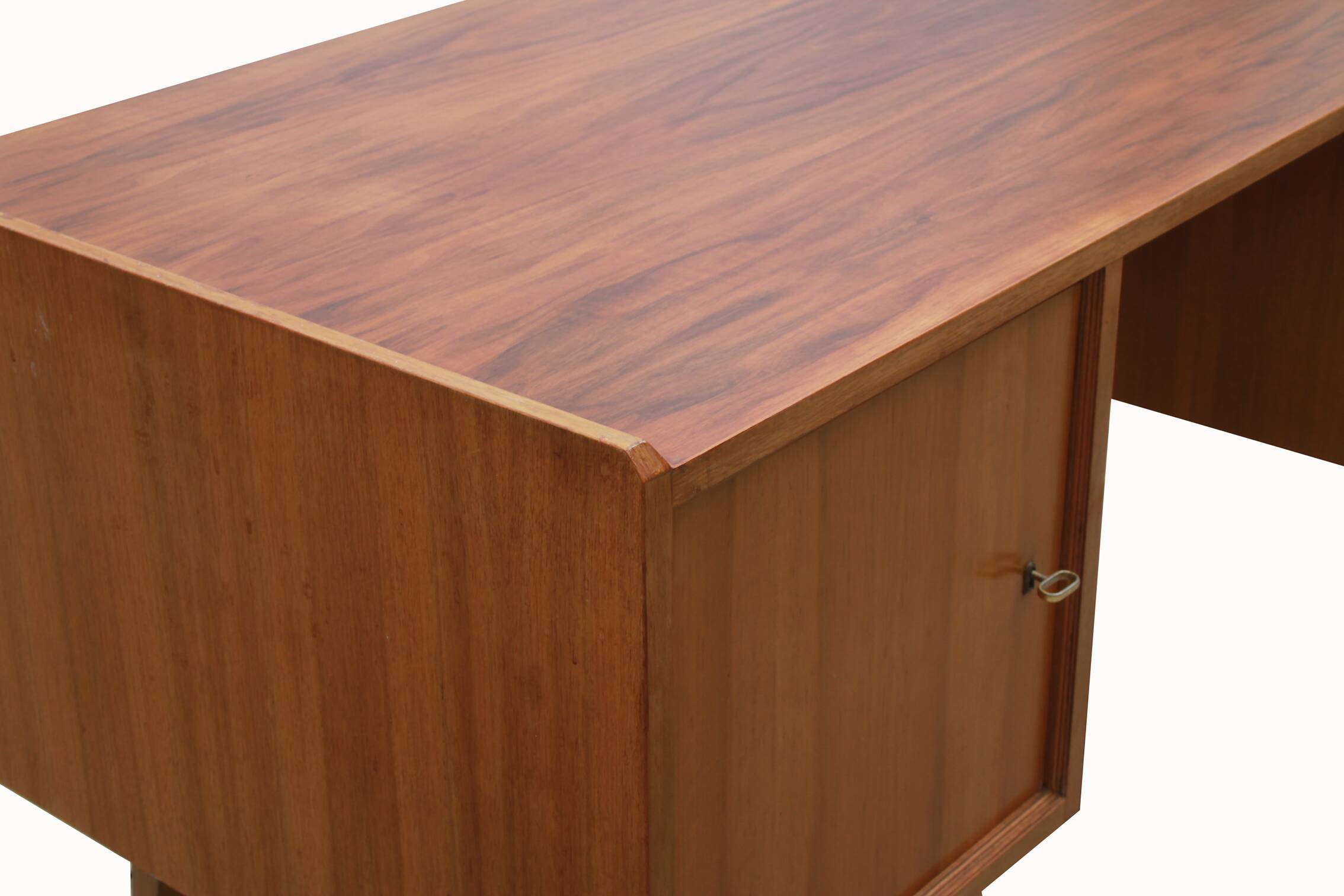 1950s desk in walnut