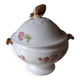 Antique sweet jar in Limoges porcelain - William Guérin