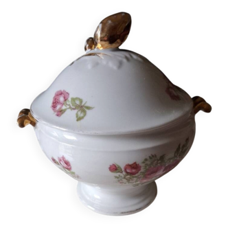 Antique porcelain sweet box from Limoges - William Guérin