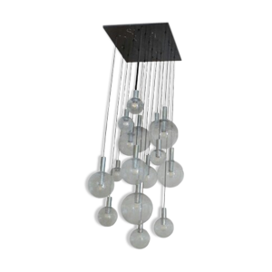 Chandelier Raak  XXL avec 16 globe