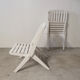 Paire de chaises ciseaux pliantes, 1950