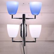 Fontana Arte, a 4-Light Wall Lamp, Murano Glass, Italy