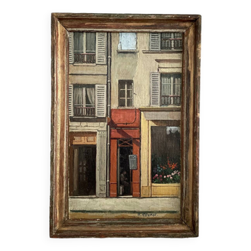 Old painting signed Raignau, early 20th century