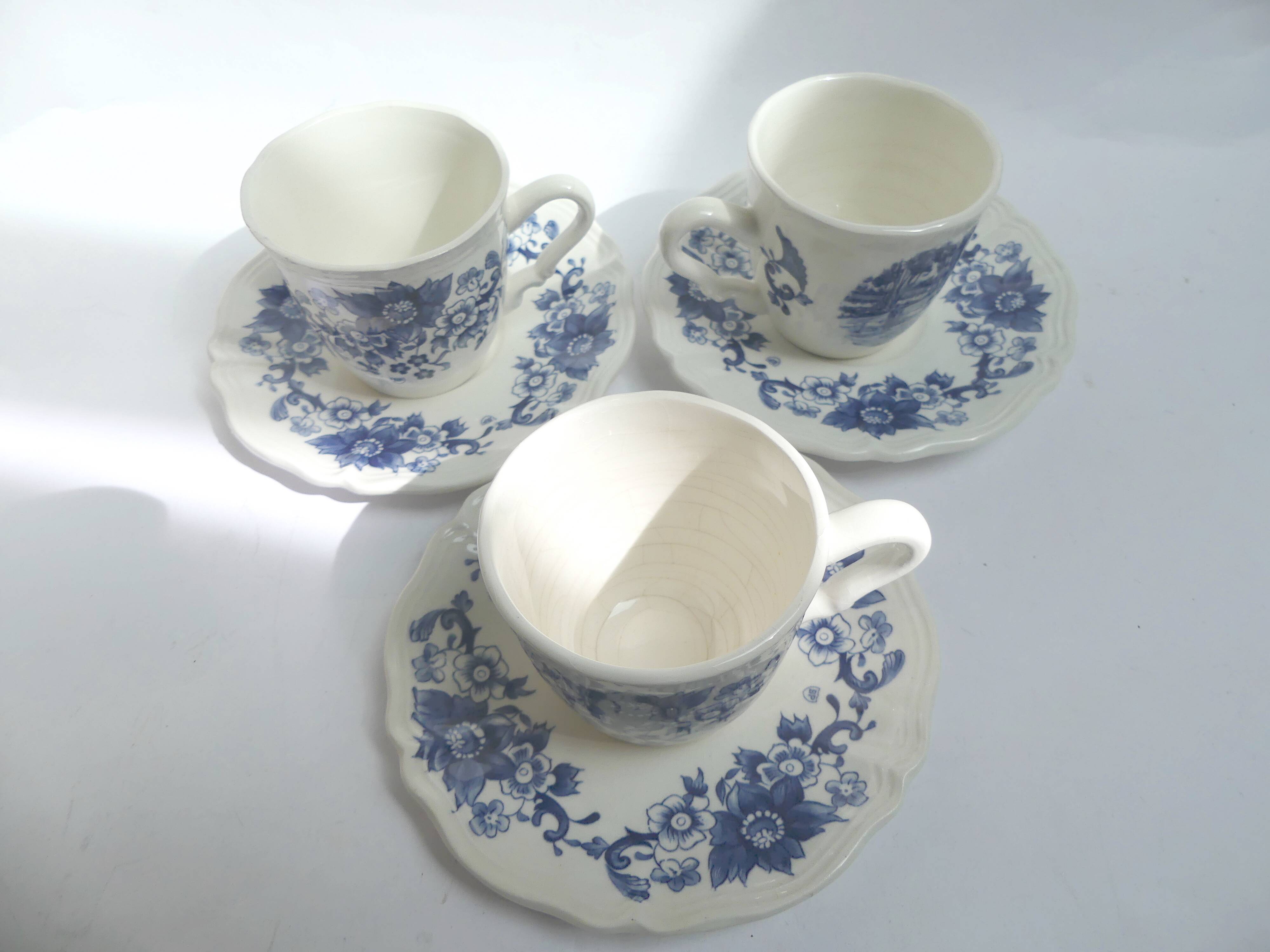 Tasses à café Sarreguemines