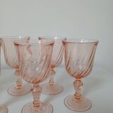 Set of 8 Rosaline wine glasses