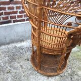 Emmanuelle peacock armchair