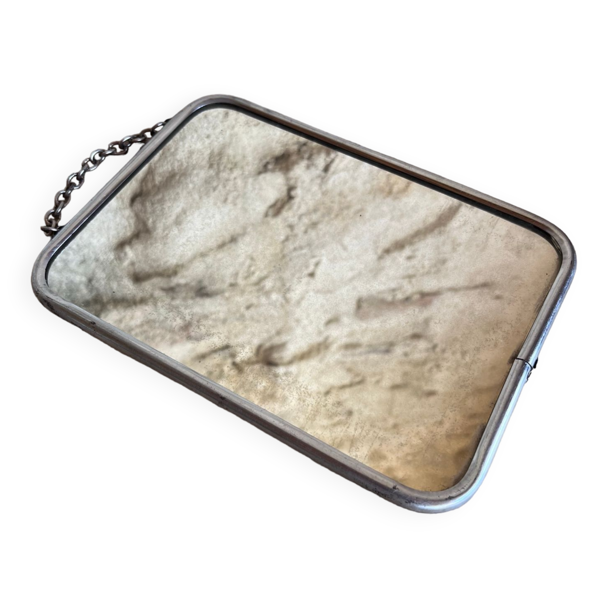 Barber mirror to hang