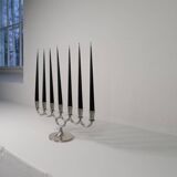 Art Deco chandelier in tin by Lars Holmström in Arvika, Sweden, 1931