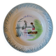 Shallow dish in Saint Amand earthenware