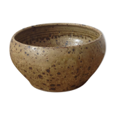 Salad bowl or dish in gres pyrité spirit tiffoche
