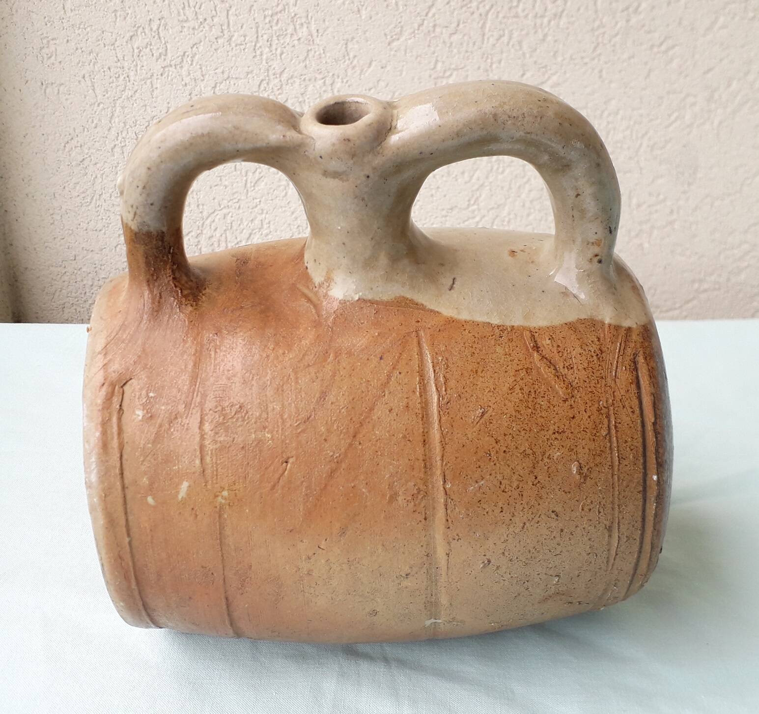 Stoneware water bottle