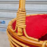 Vintage rattan worker