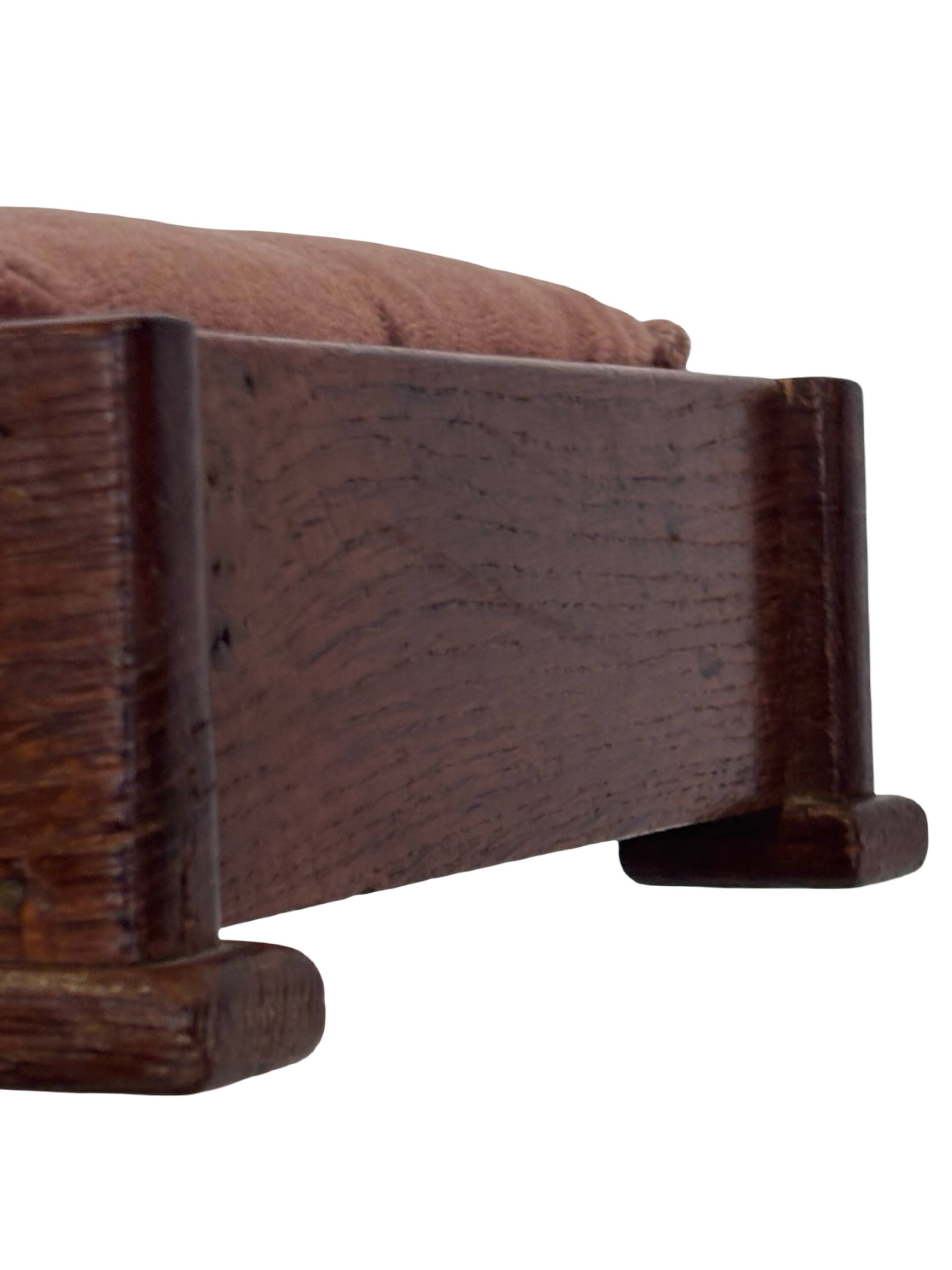 Art Deco footstool foot rest minimalist 30's design