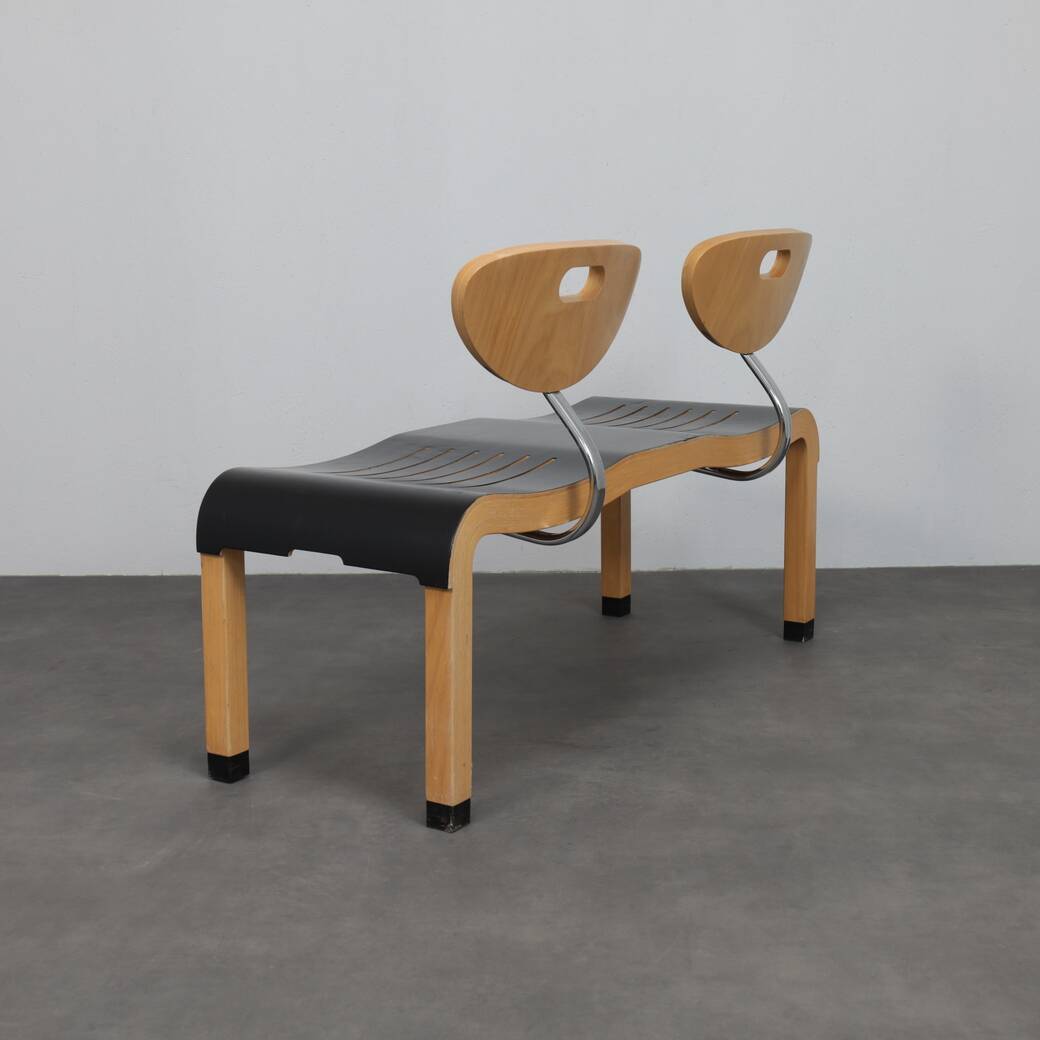Bench Moment by Ruud-Jan Kokke for Kembo, Dutch postmodern design, 1990s