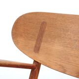 „CH22“ Lounge Chair by Hans J. Wegner for Carl Hansen & Son