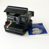 Appareil photo Polaroid Spirit 600 Land camera publicitaire L'Express -