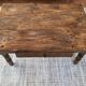 Table basse en bois et pieds tournés