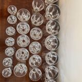Lot de 25 verres ancien
