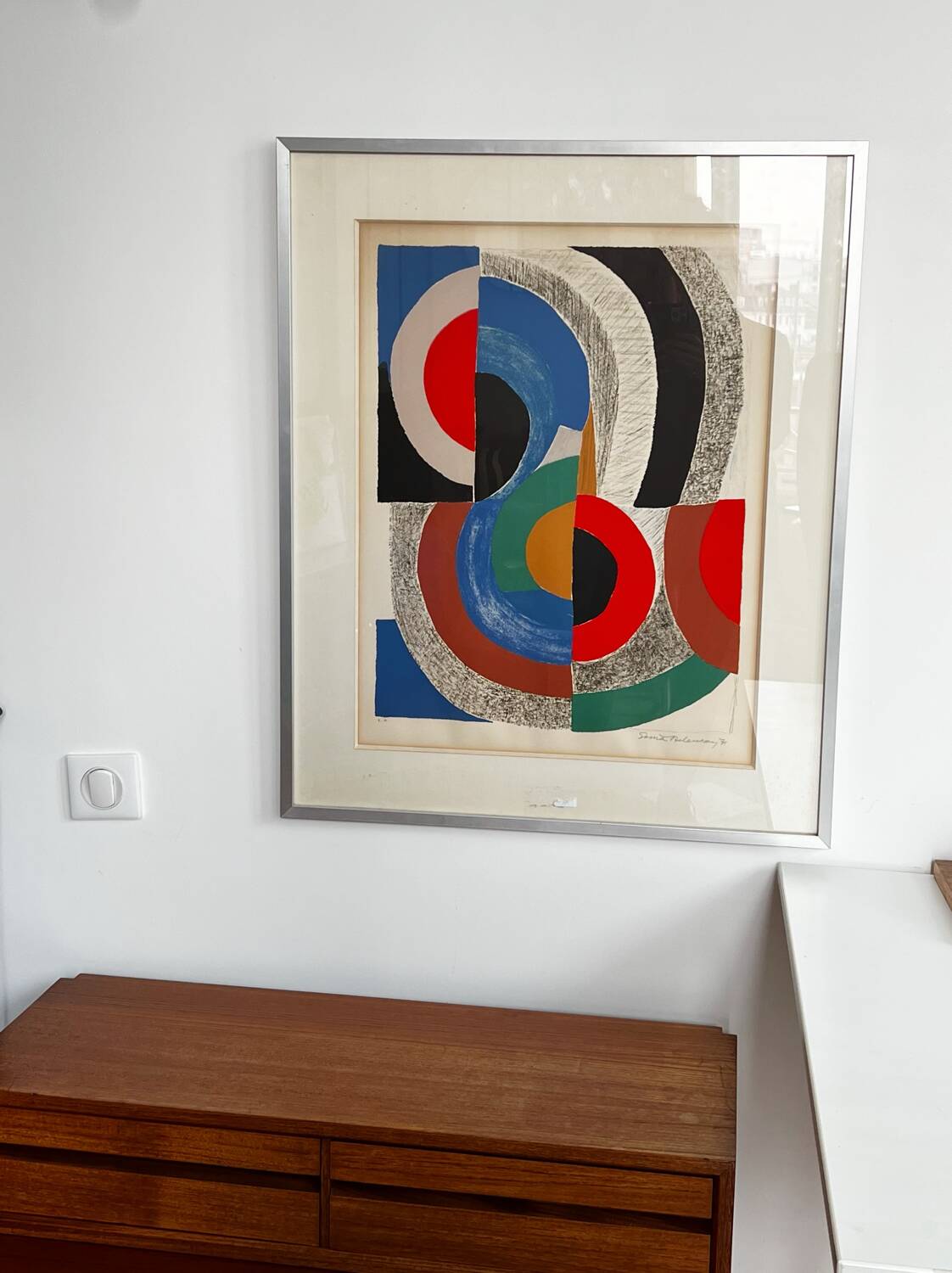 Sonia Delaunay – EP “Hippocampe” Rare lithograph, signed artist’s proof (1971)