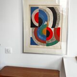 Sonia Delaunay – EP “Hippocampe” Rare lithograph, signed artist’s proof (1971)